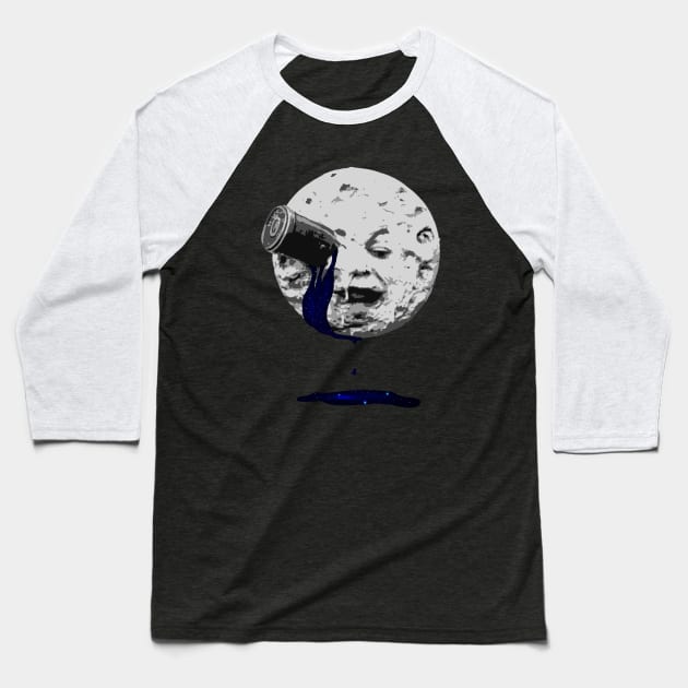 a trip to the moon Baseball T-Shirt by gazonula